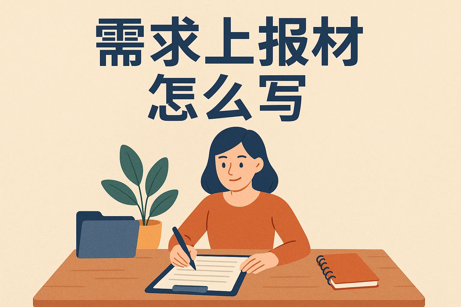 需求上报材料怎么写的