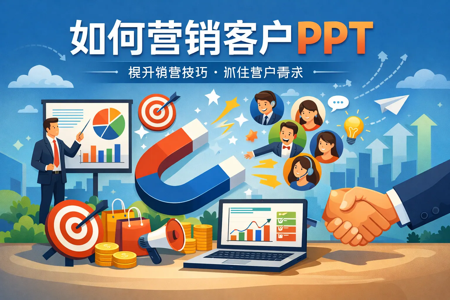 如何营销客户ppt