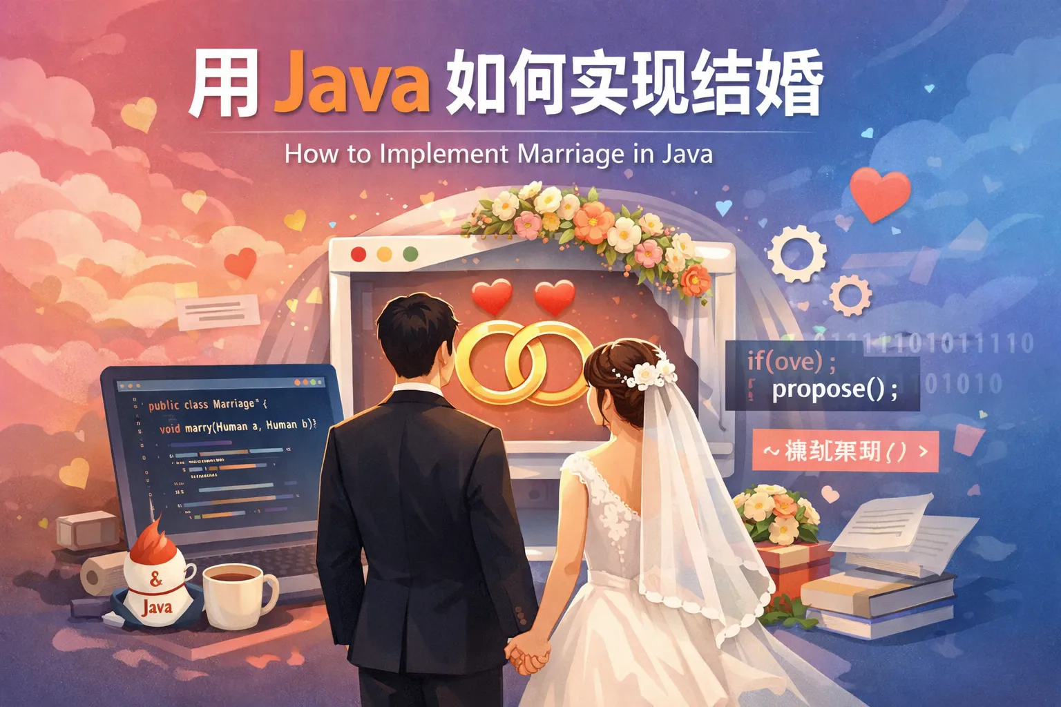 用java如何实现结婚