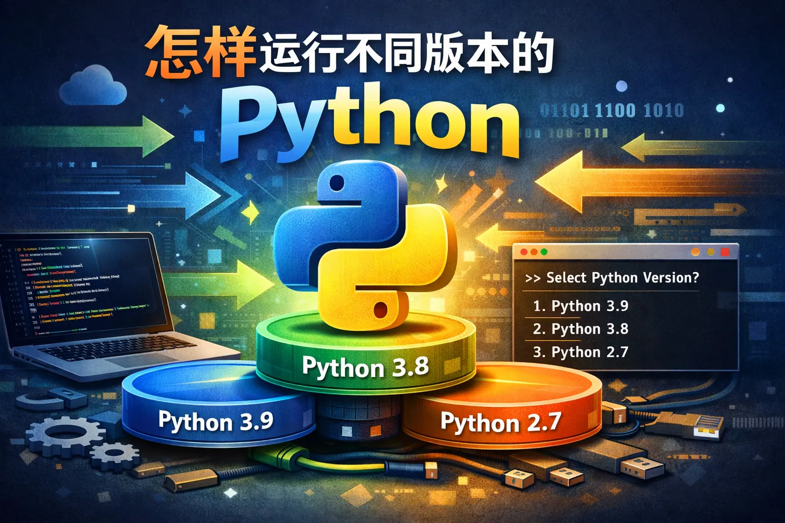 怎样运行不同版本的python