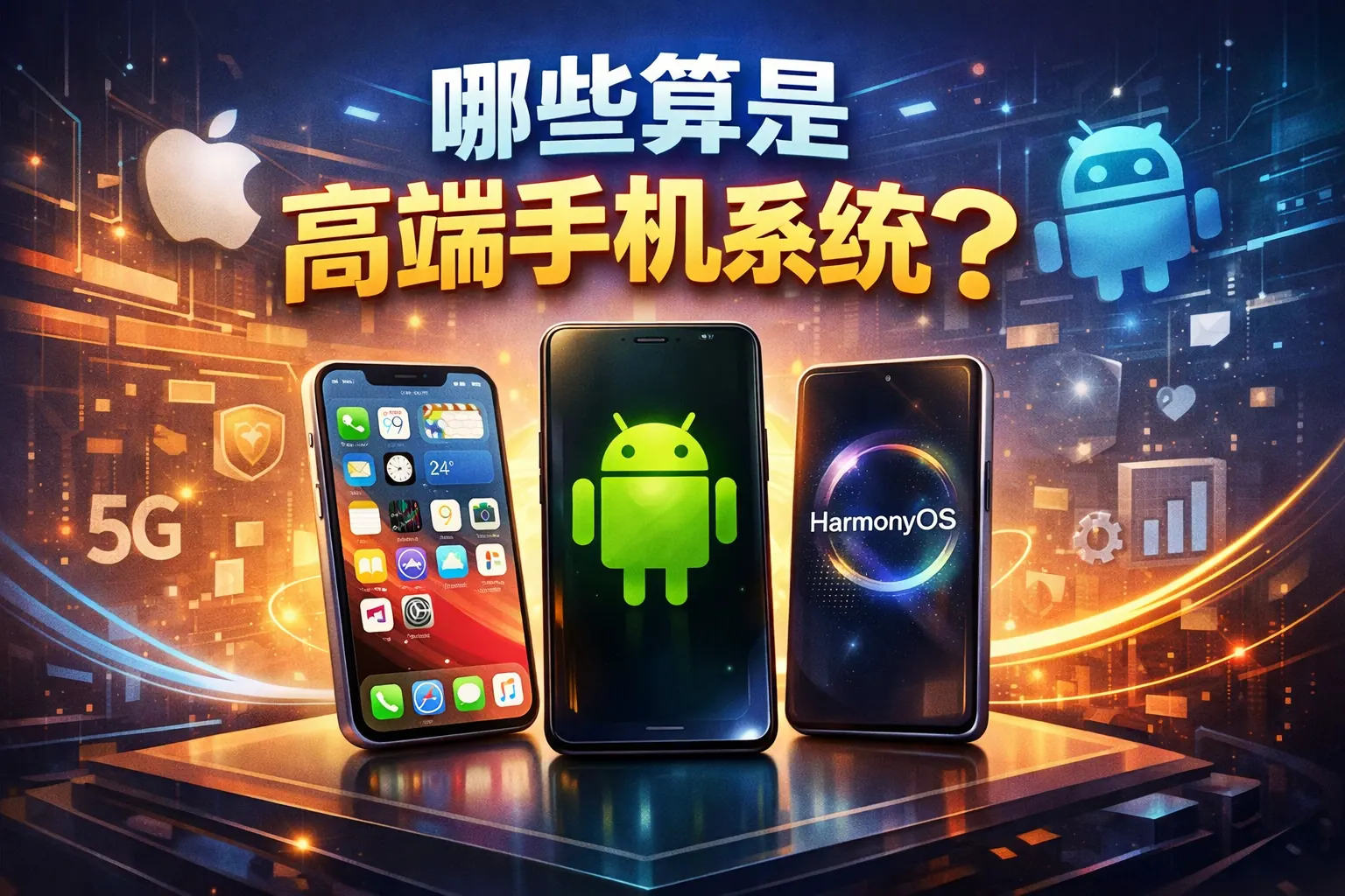 哪些算是高端手机系统