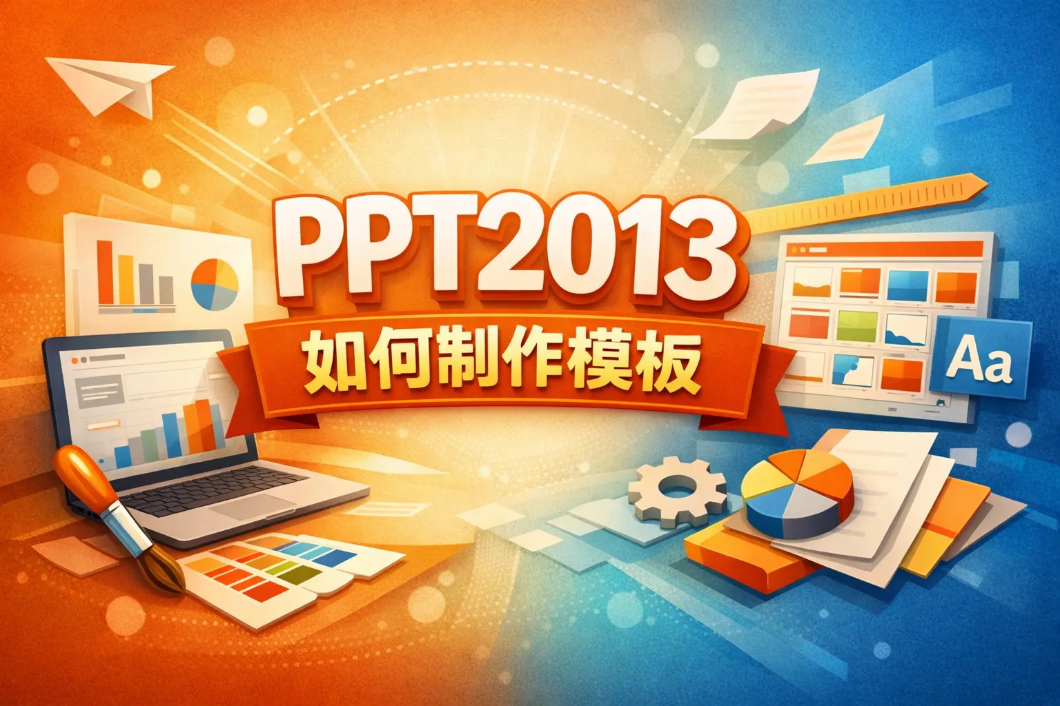 ppt2013如何制作模板
