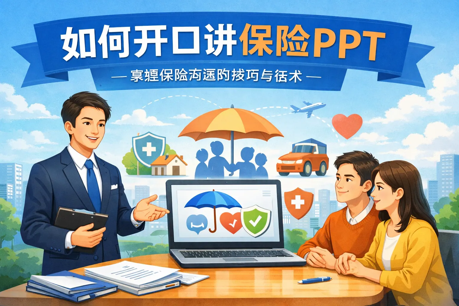 如何开口讲保险ppt