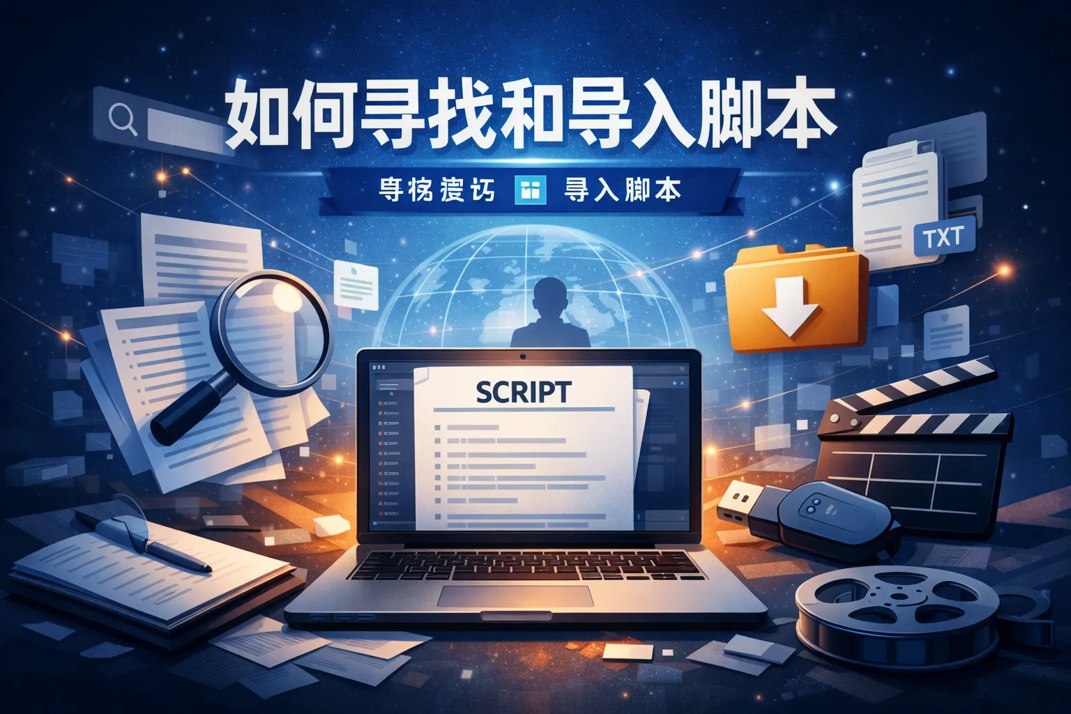 如何寻找和导入脚本