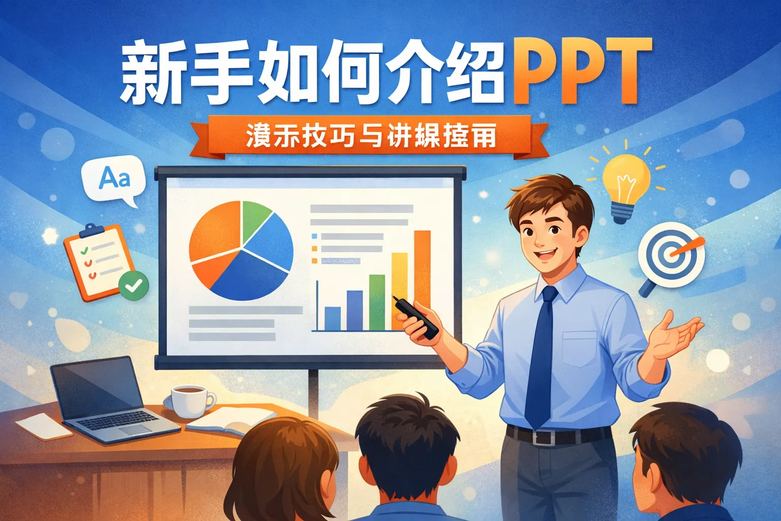 新手如何介绍ppt