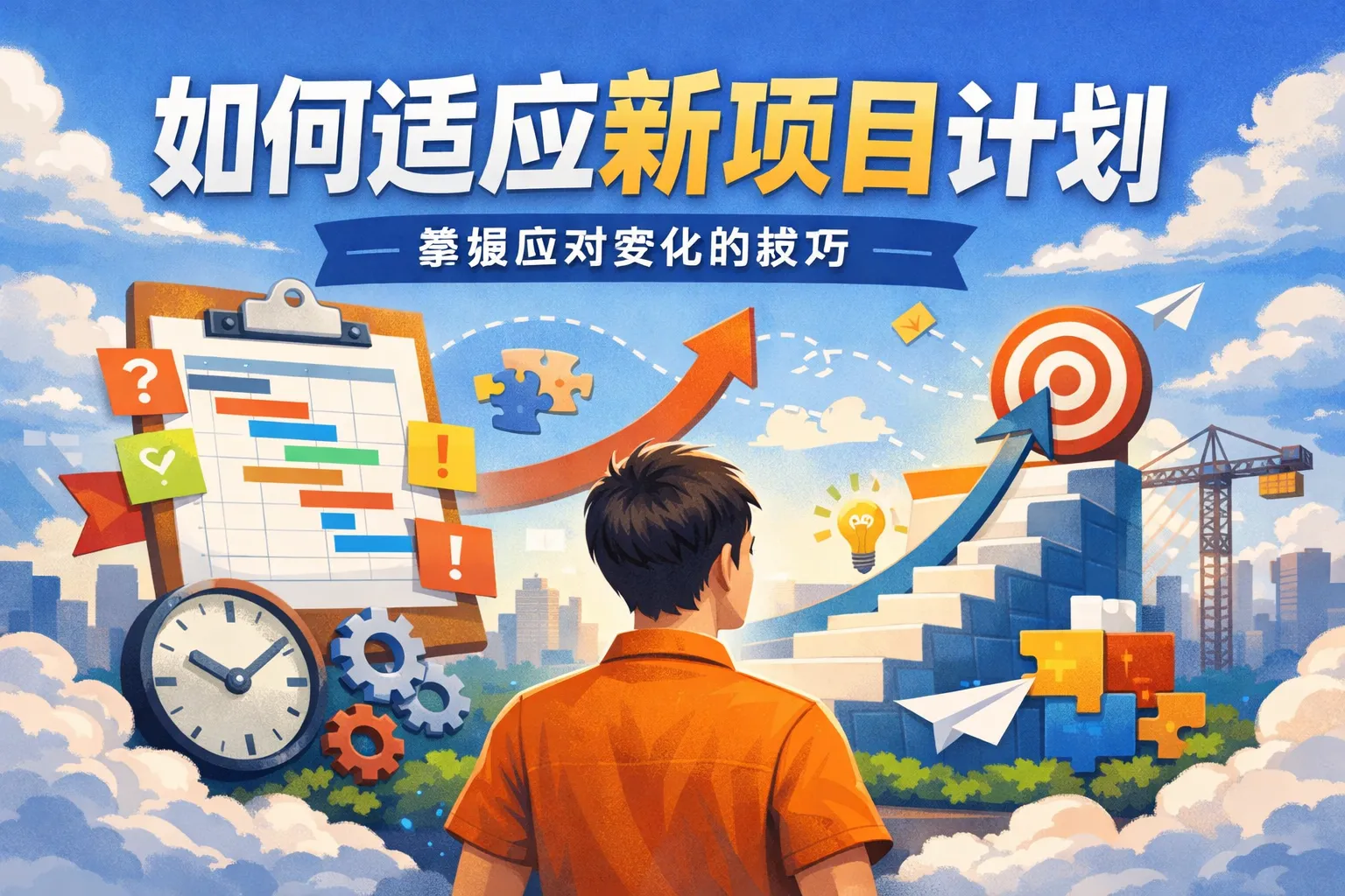 如何适应新项目计划