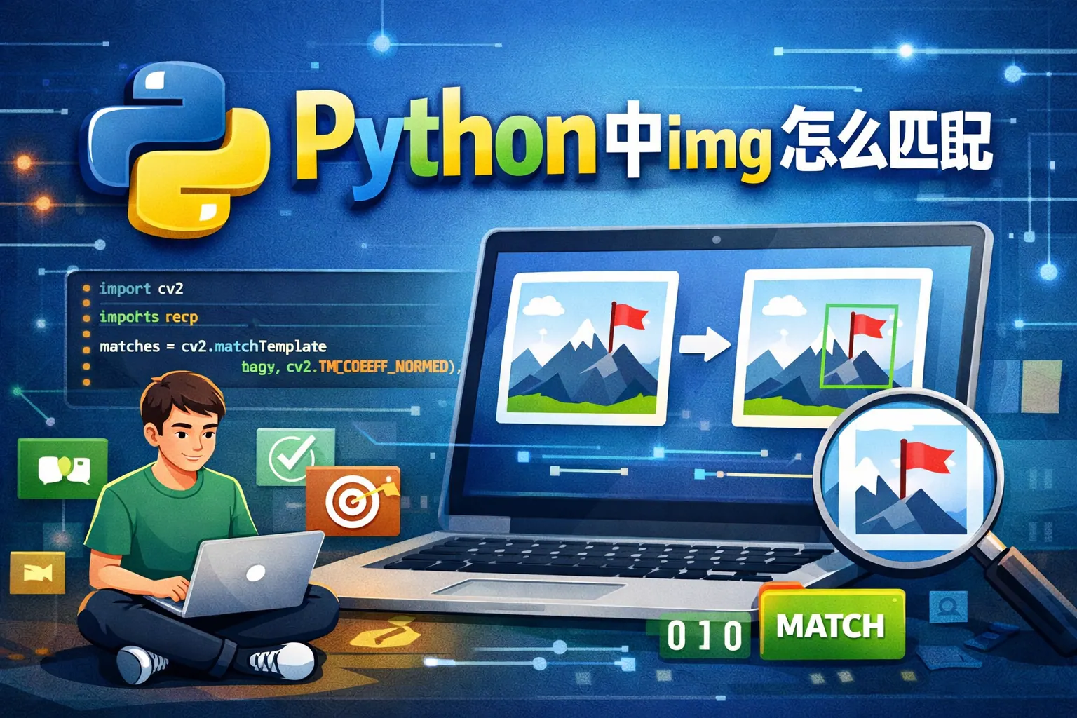 python中怎么img怎么匹配