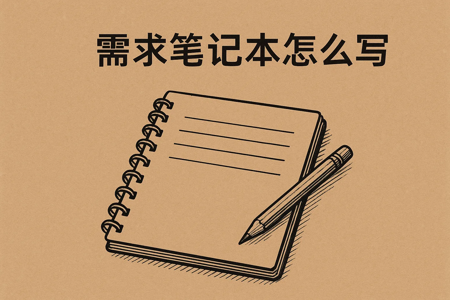 创作需求笔记本怎么写