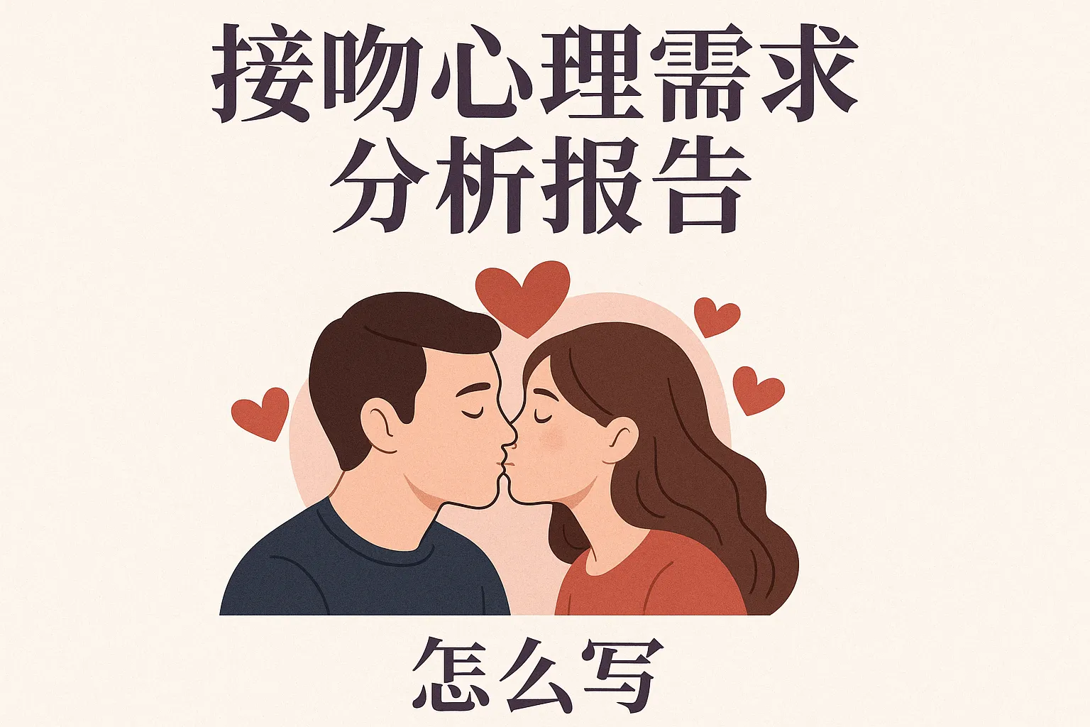 接吻心理需求分析报告怎么写