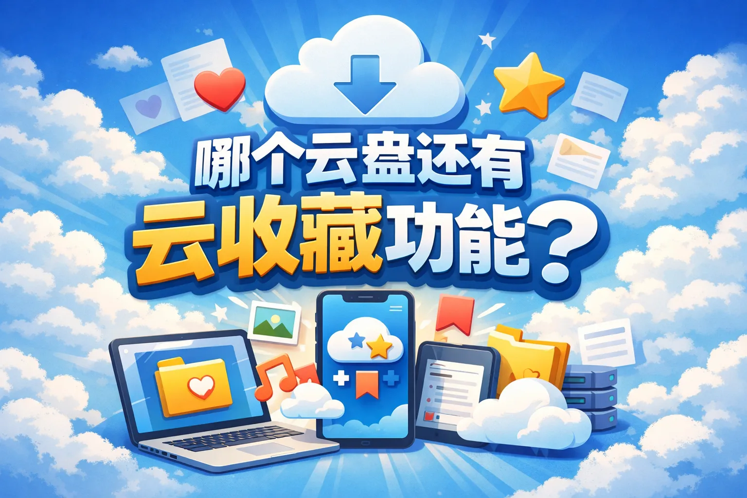哪个云盘还有云收藏功能