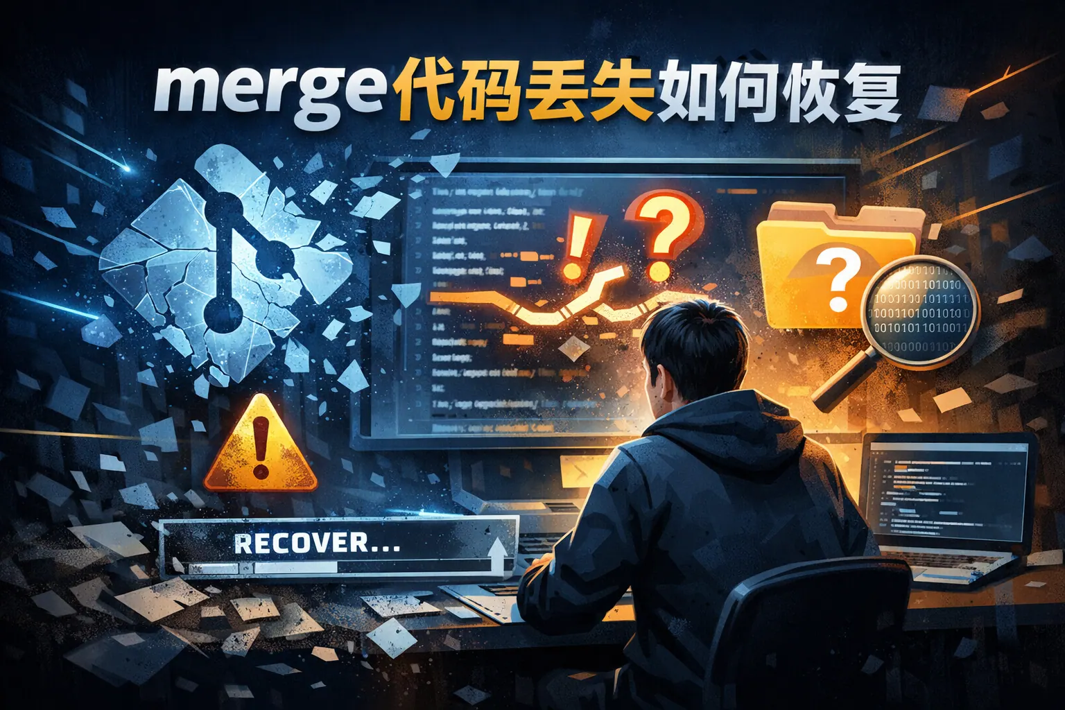merge代码丢失如何恢复