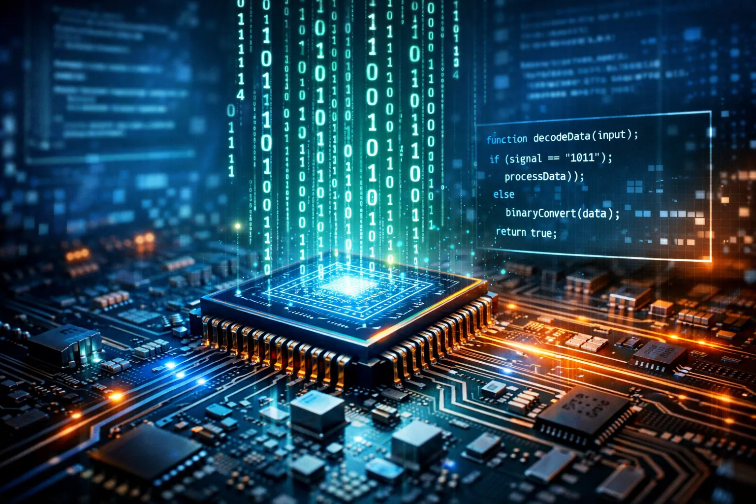 半导体如何识别代码