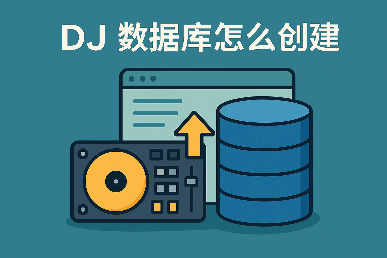 dj数据库怎么创建