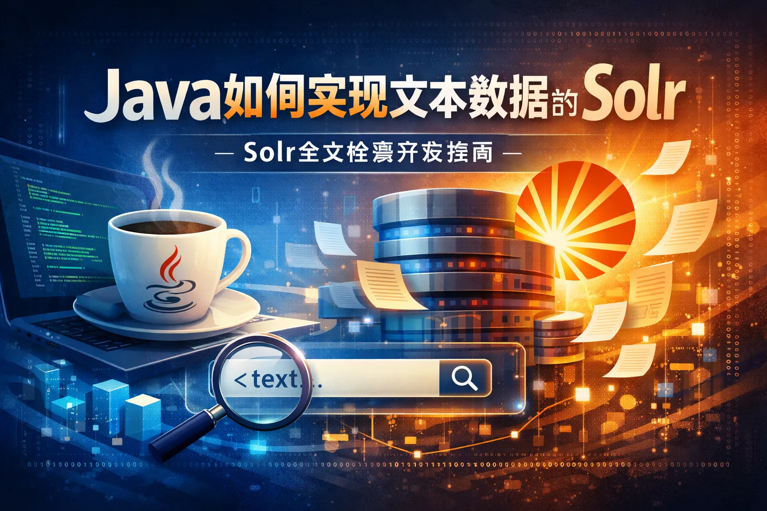 java如何实现文本数据的solr