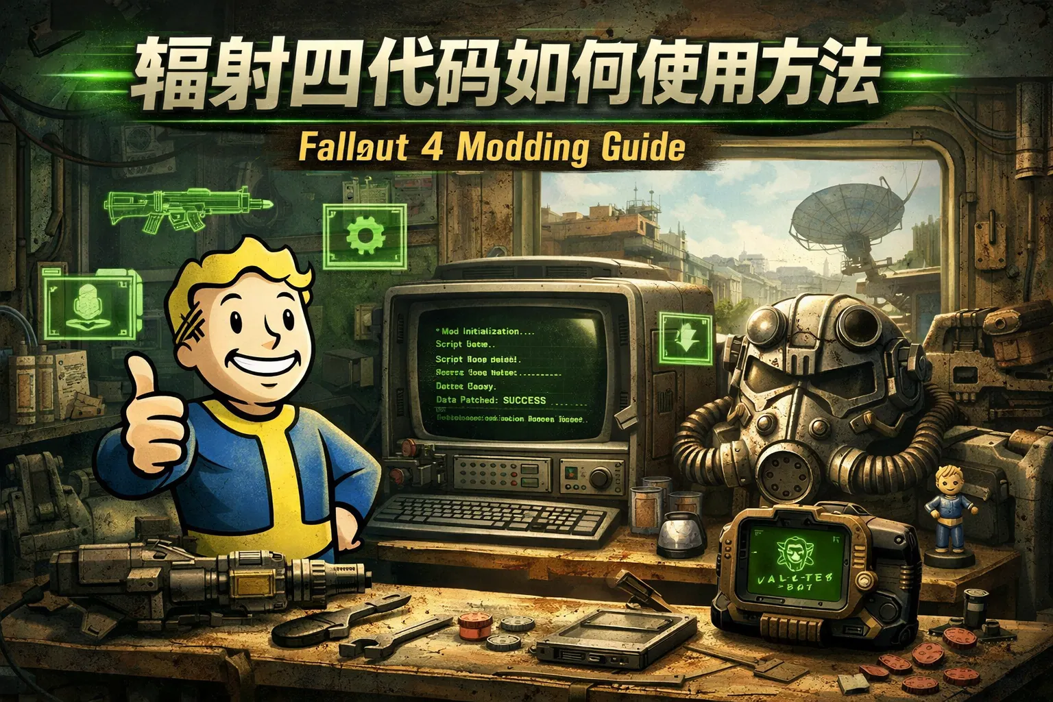 辐射四代码如何使用方法