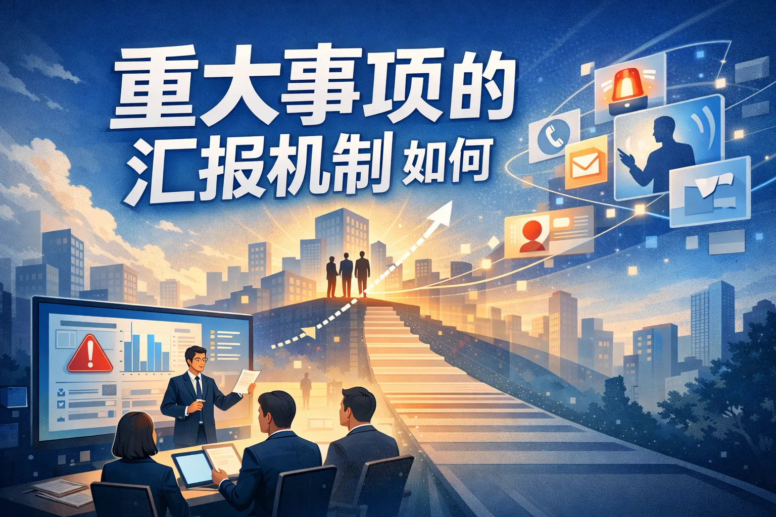 重大事项的汇报机制如何