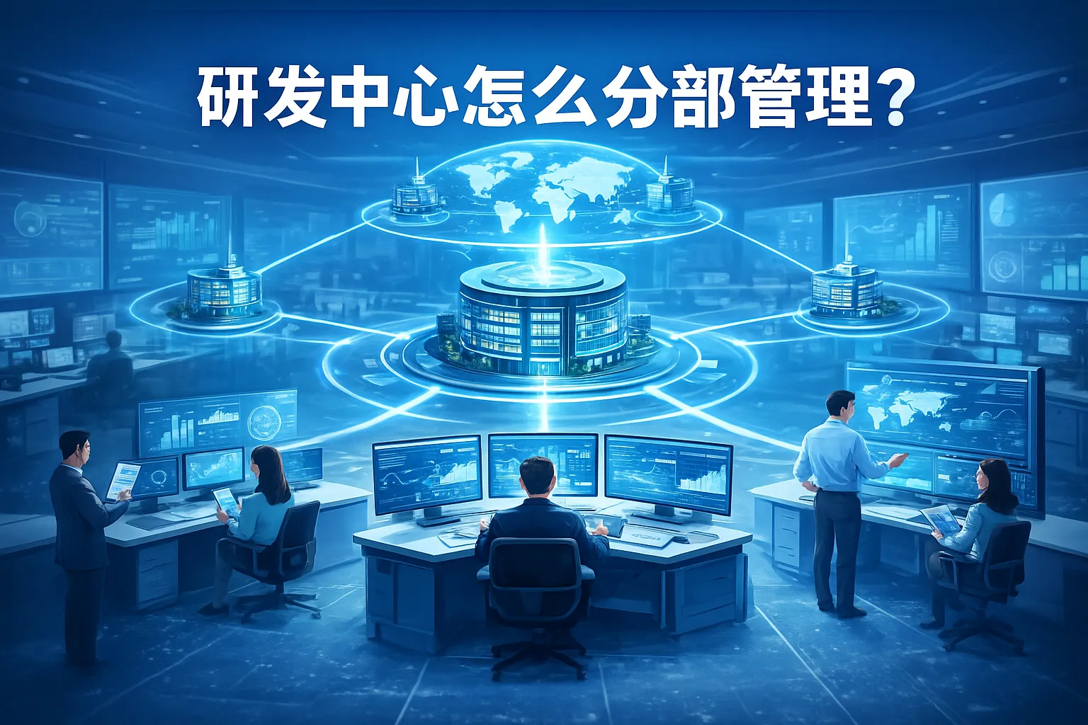 研发中心怎么分部管理