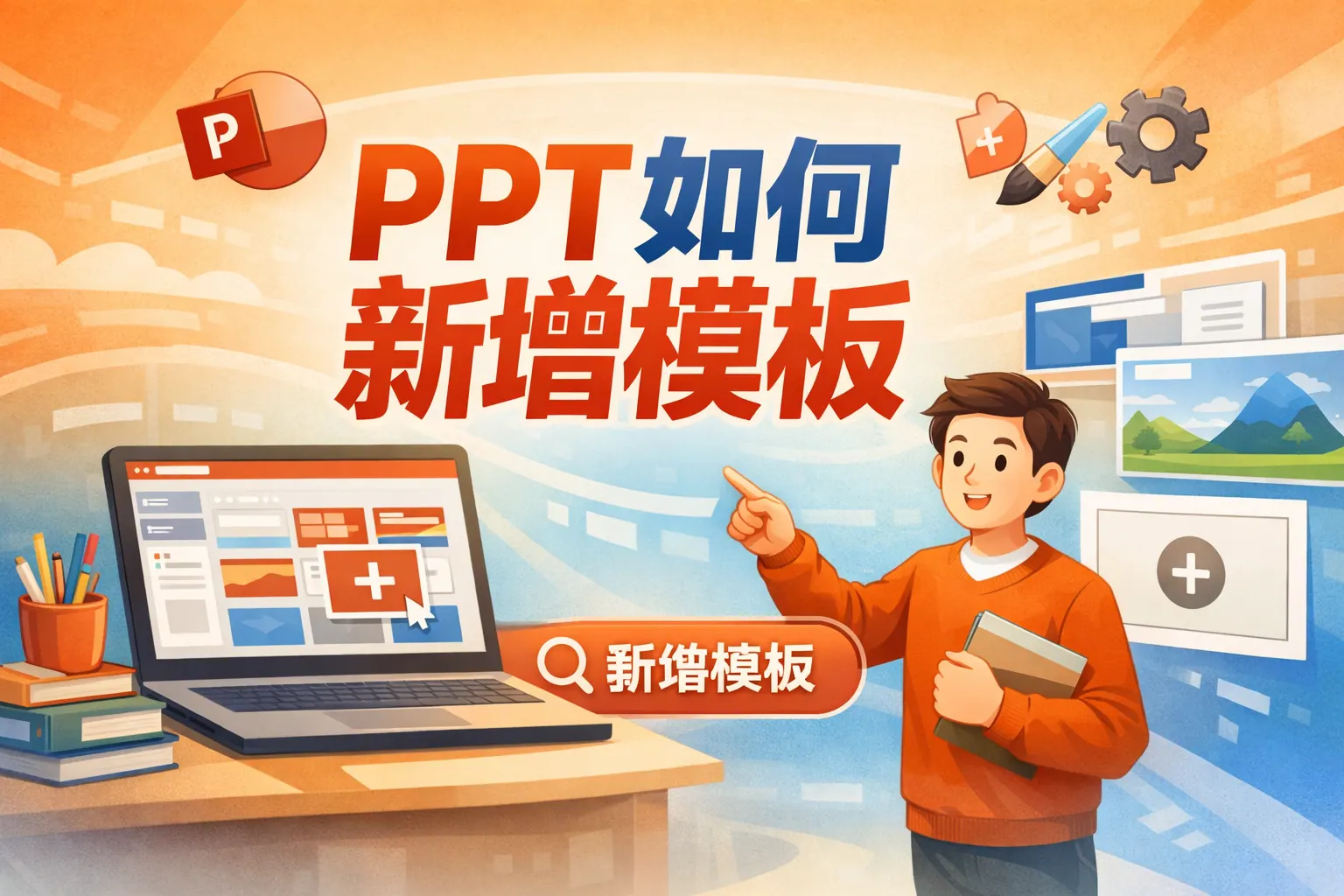 ppt如何新增模板