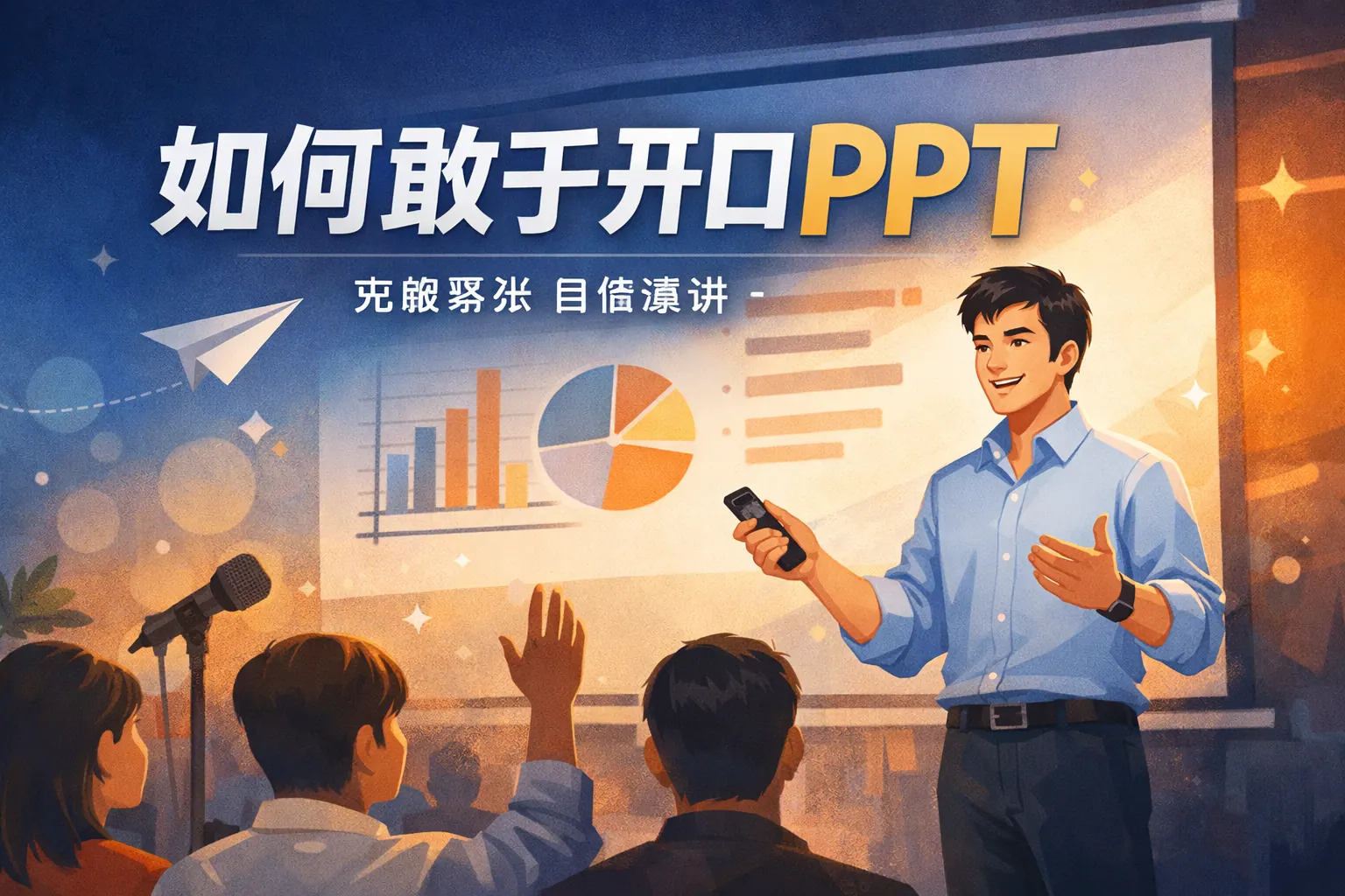 如何敢于开口PPT