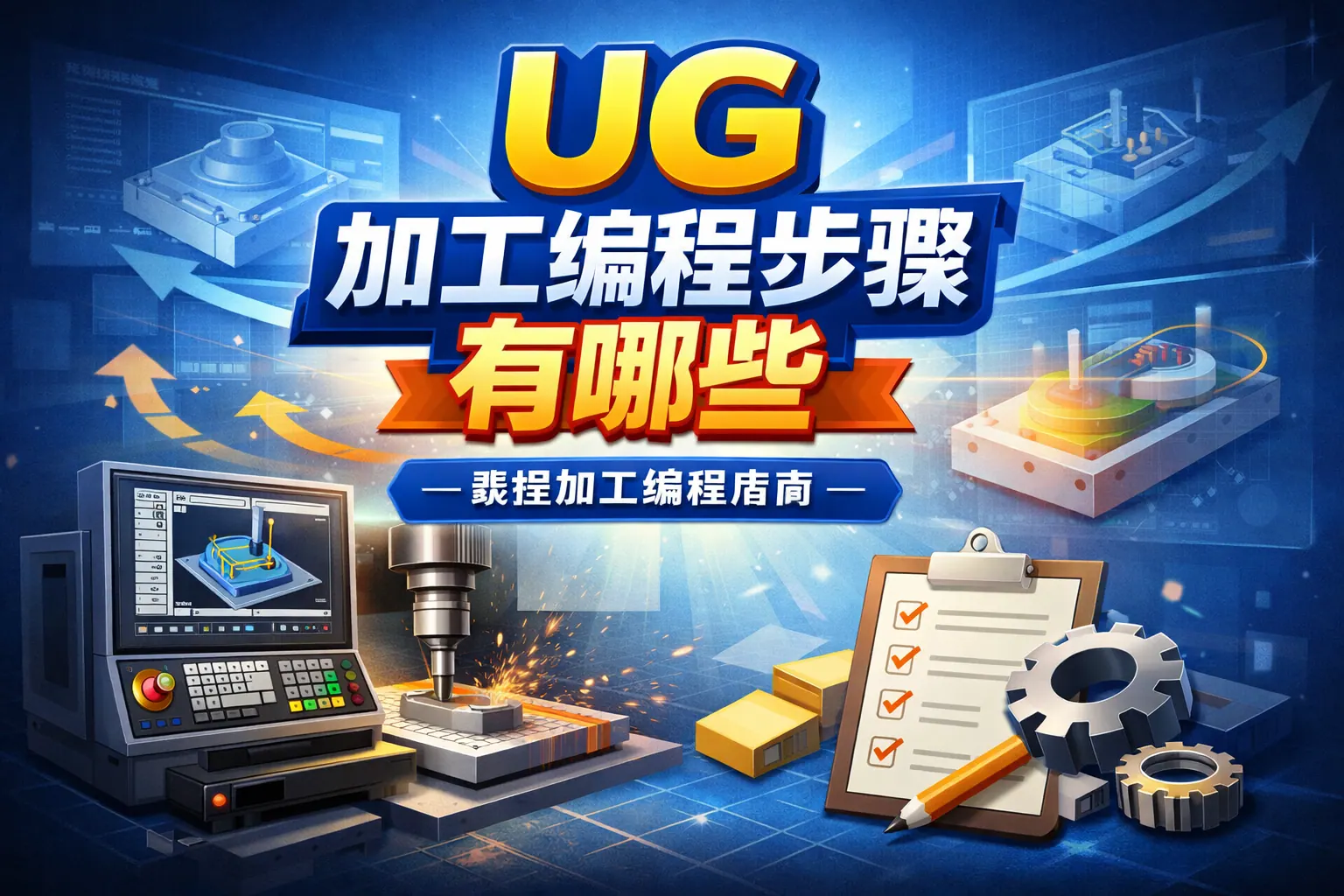 ug加工编程步骤有哪些