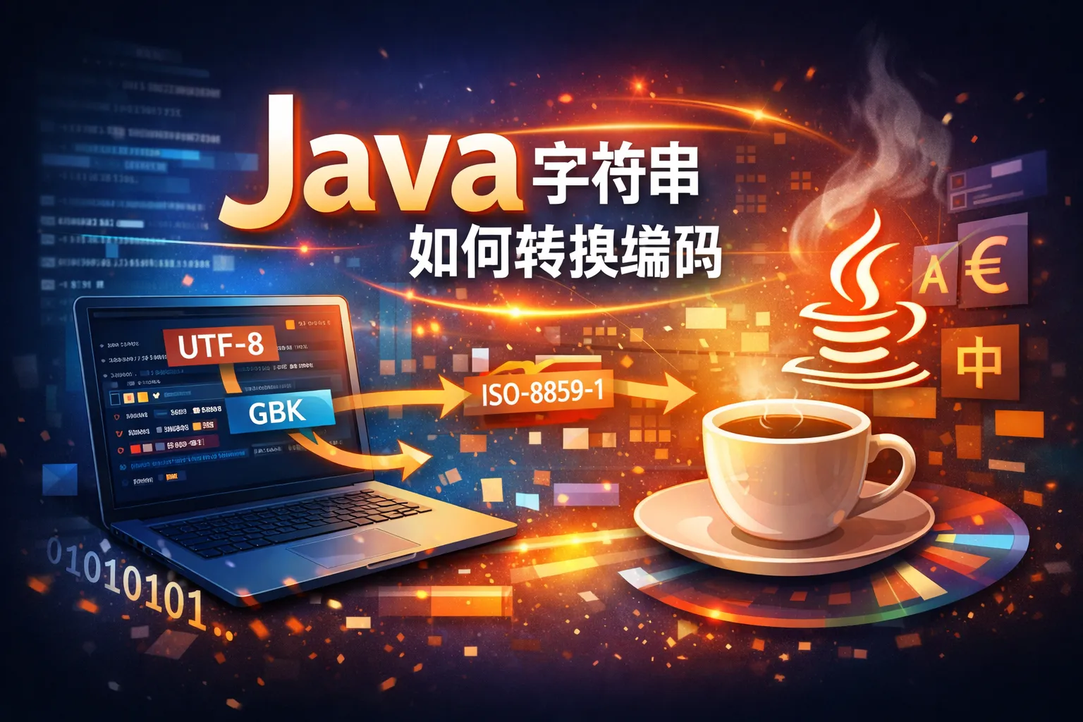 java字符串如何转换编码