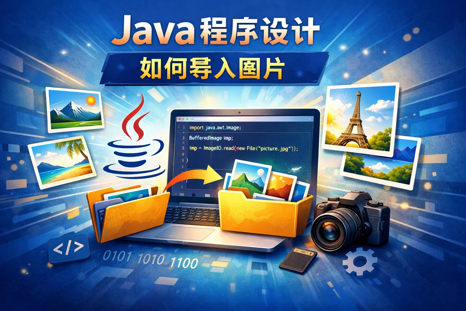 java程序设计如何导入图片