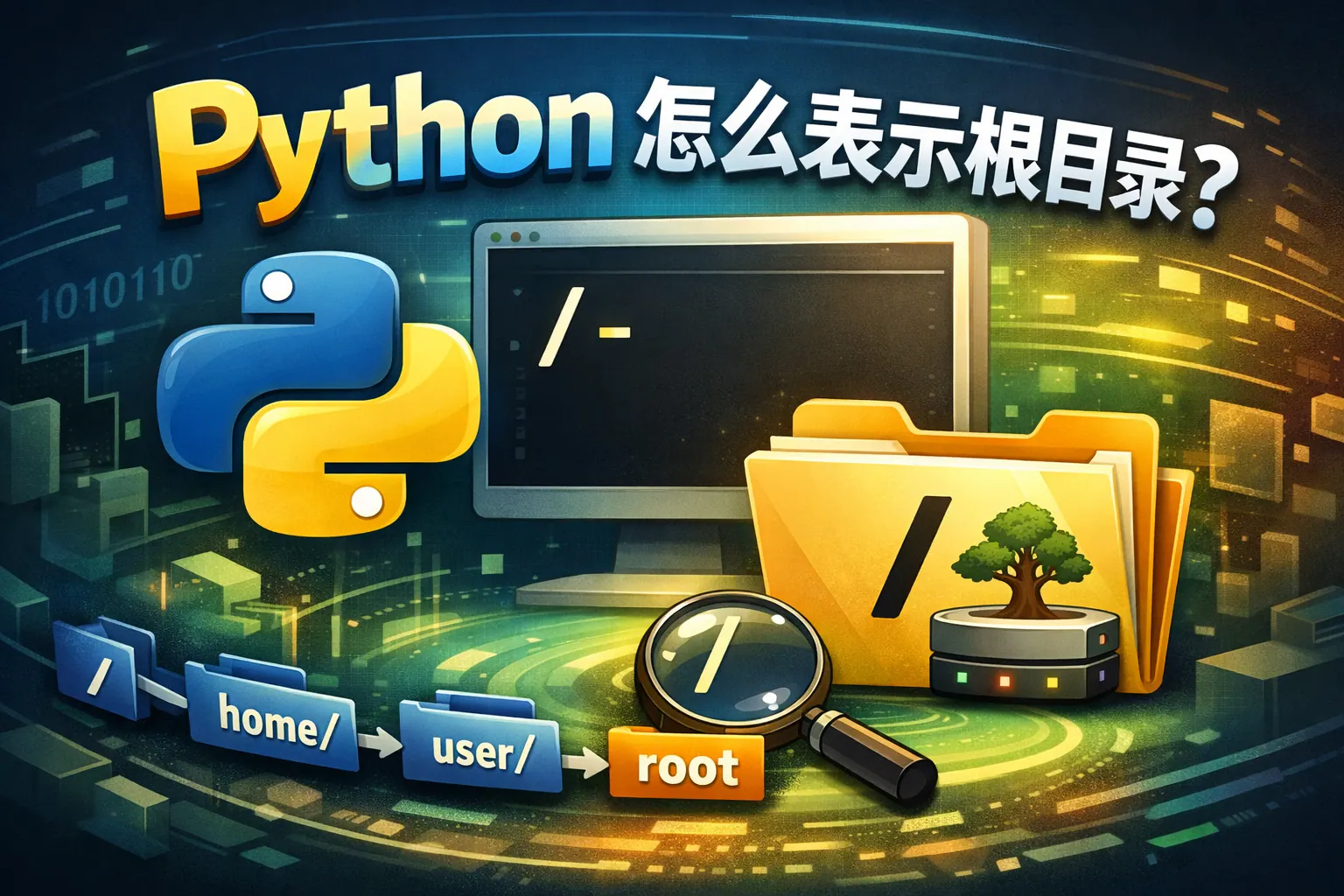 python 怎么表示根目录