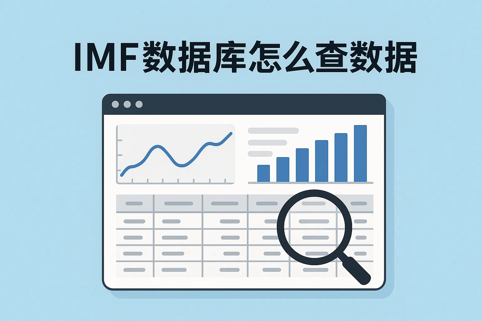 imf数据库怎么查数据