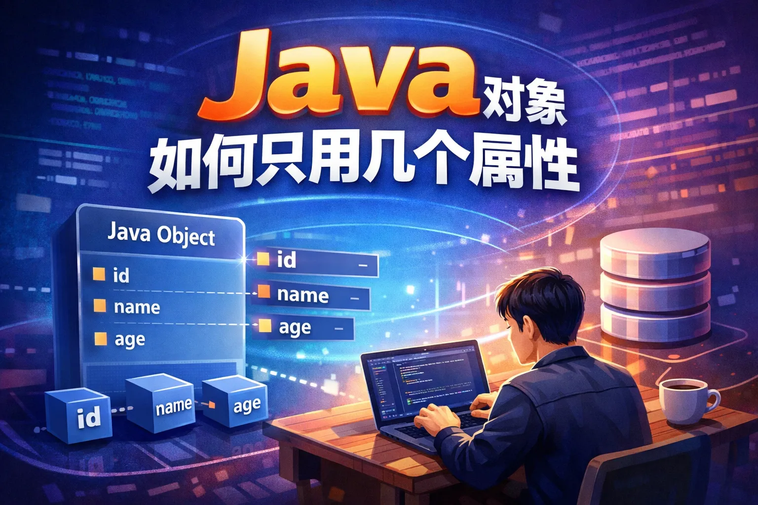 Java对象如何只用几个属性