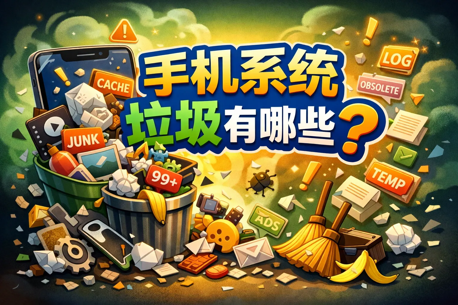 手机系统垃圾有哪些