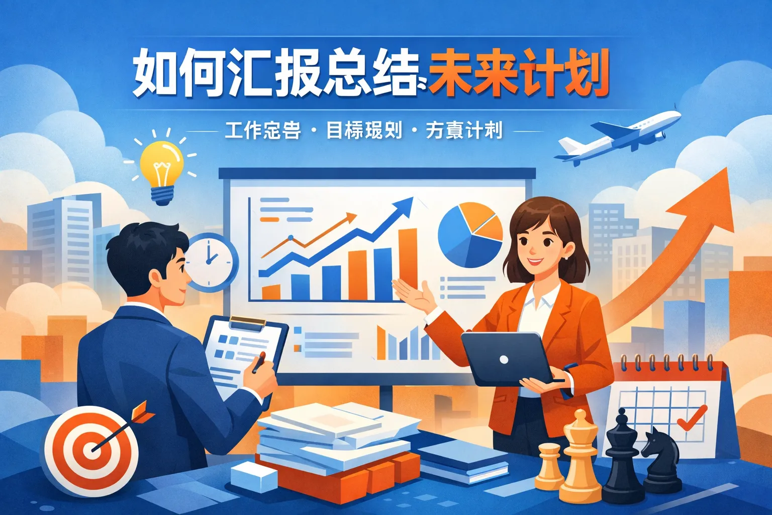 如何汇报总结与未来计划