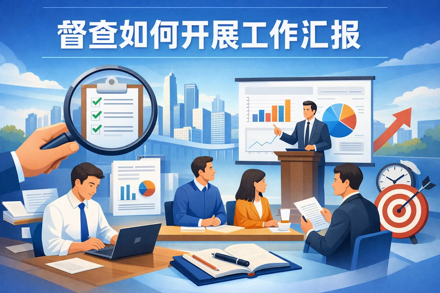 督查如何开展工作汇报