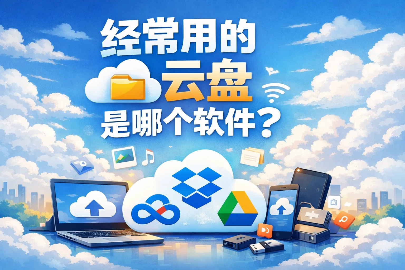 经常用的云盘是哪个软件