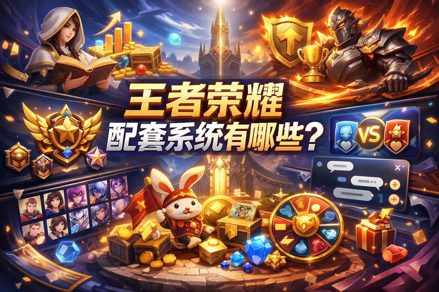 王者荣耀配套系统有哪些