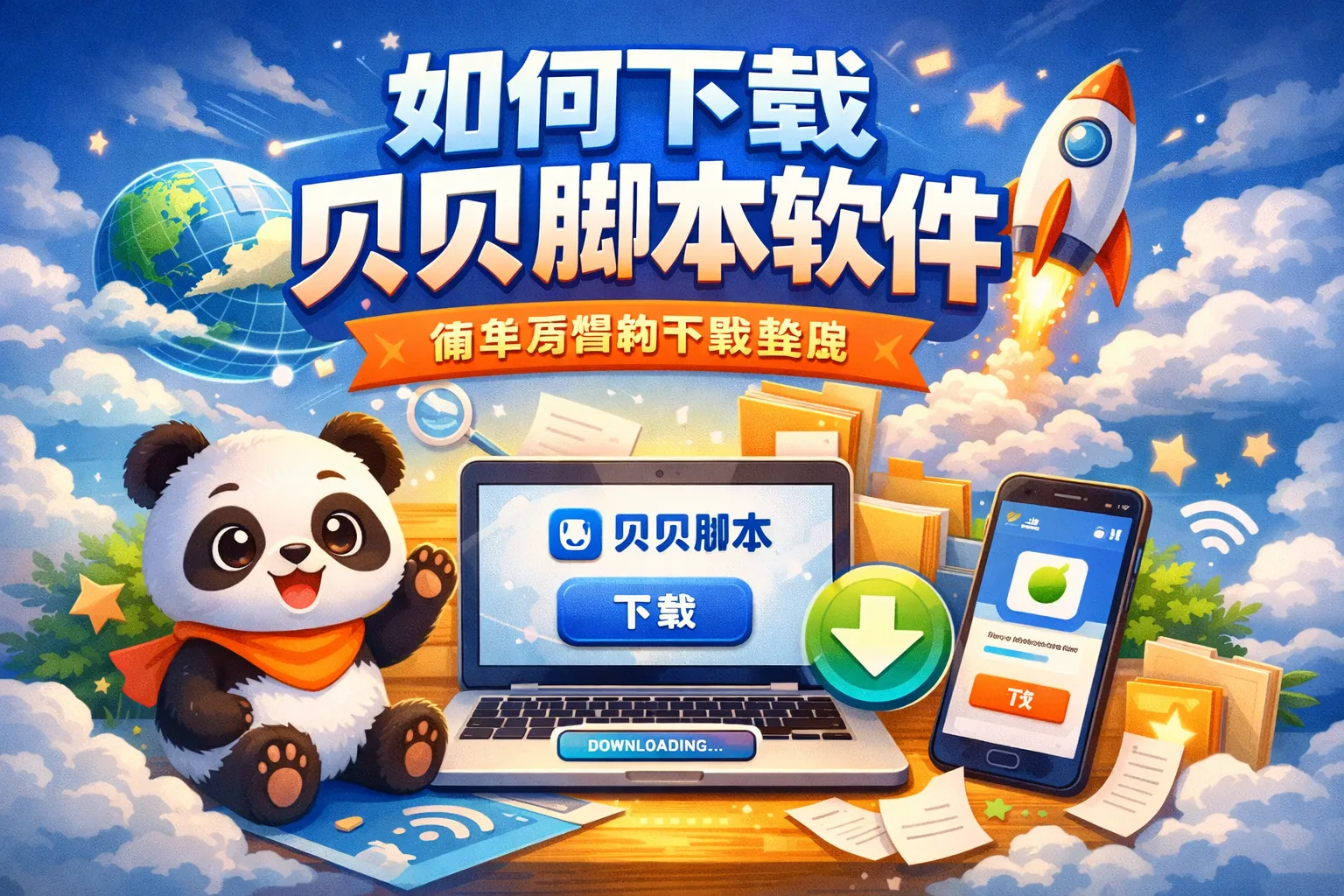 如何下载贝贝脚本软件