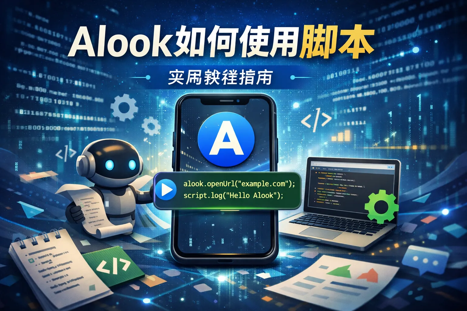 alook如何使用脚本