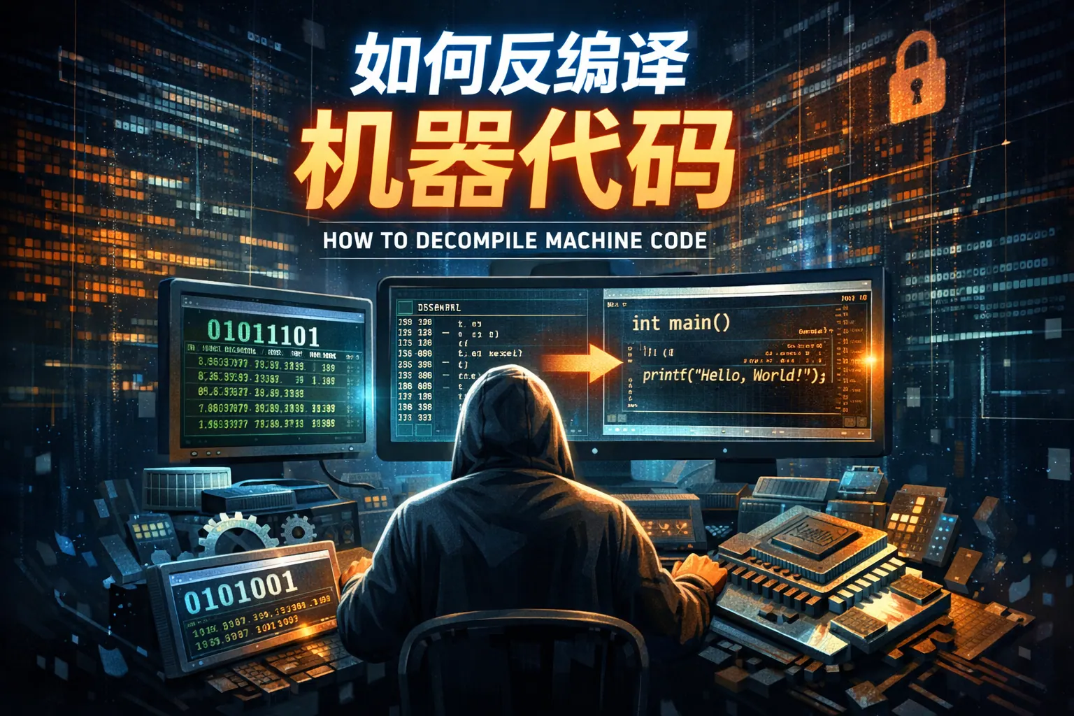 如何反编译机器代码
