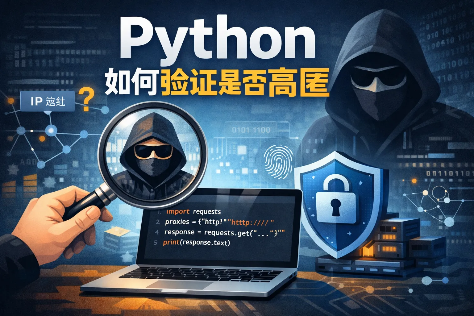 python如何验证是否高匿