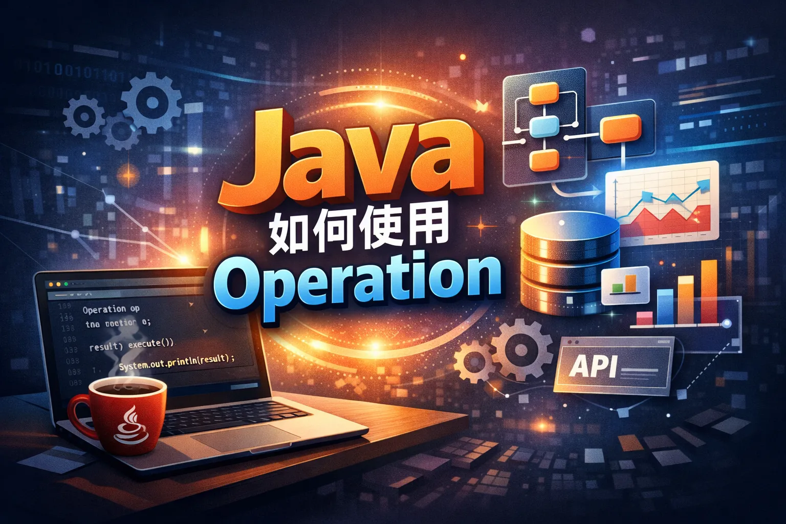 java如何使用operation