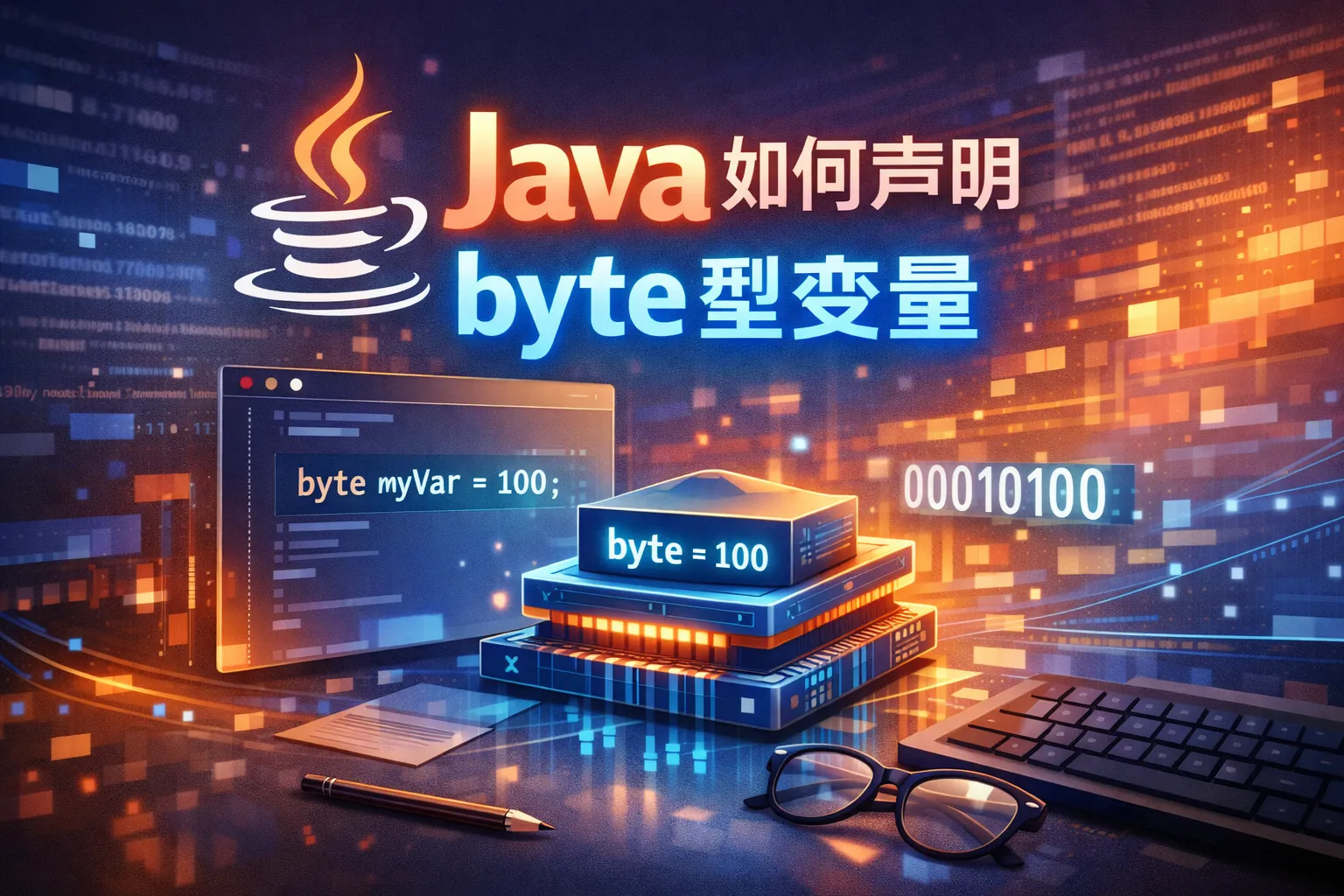 java如何声明byte型变量