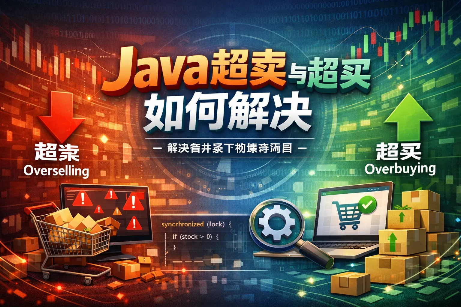 java超卖与超买如何解决