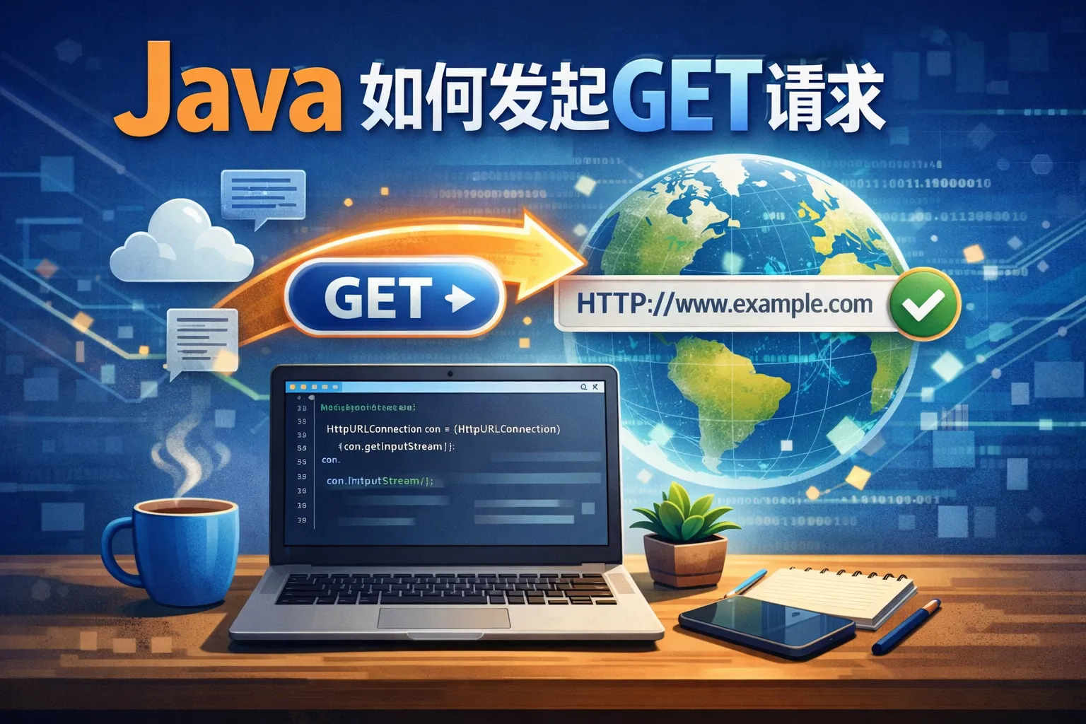 java如何发起get请求