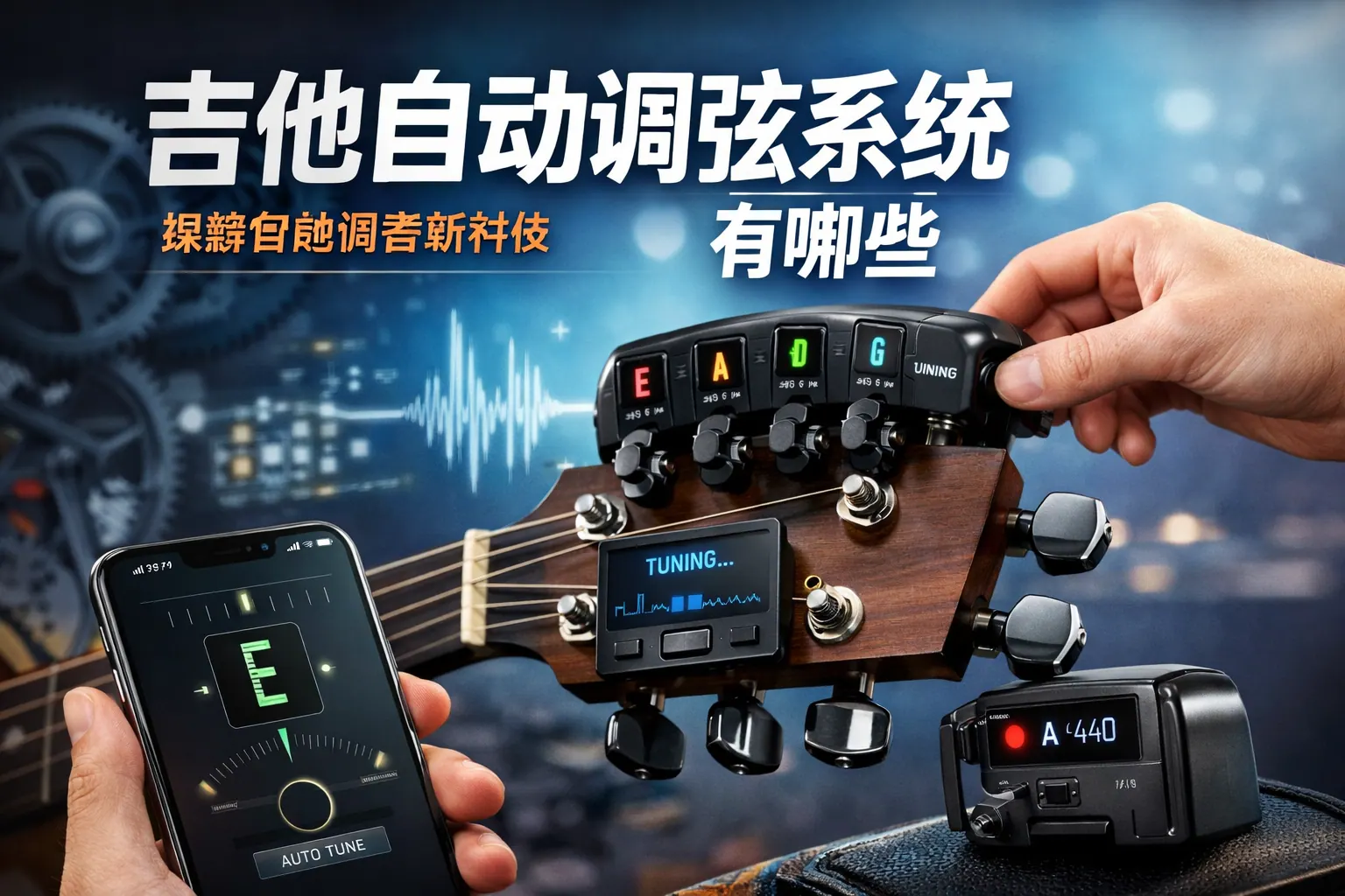 吉他自动调弦系统有哪些