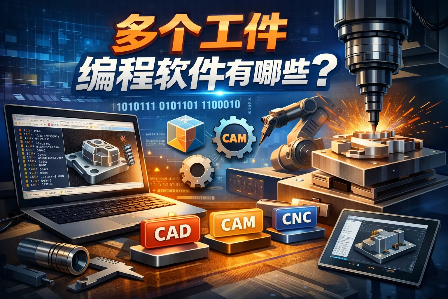 多个工件编程软件有哪些