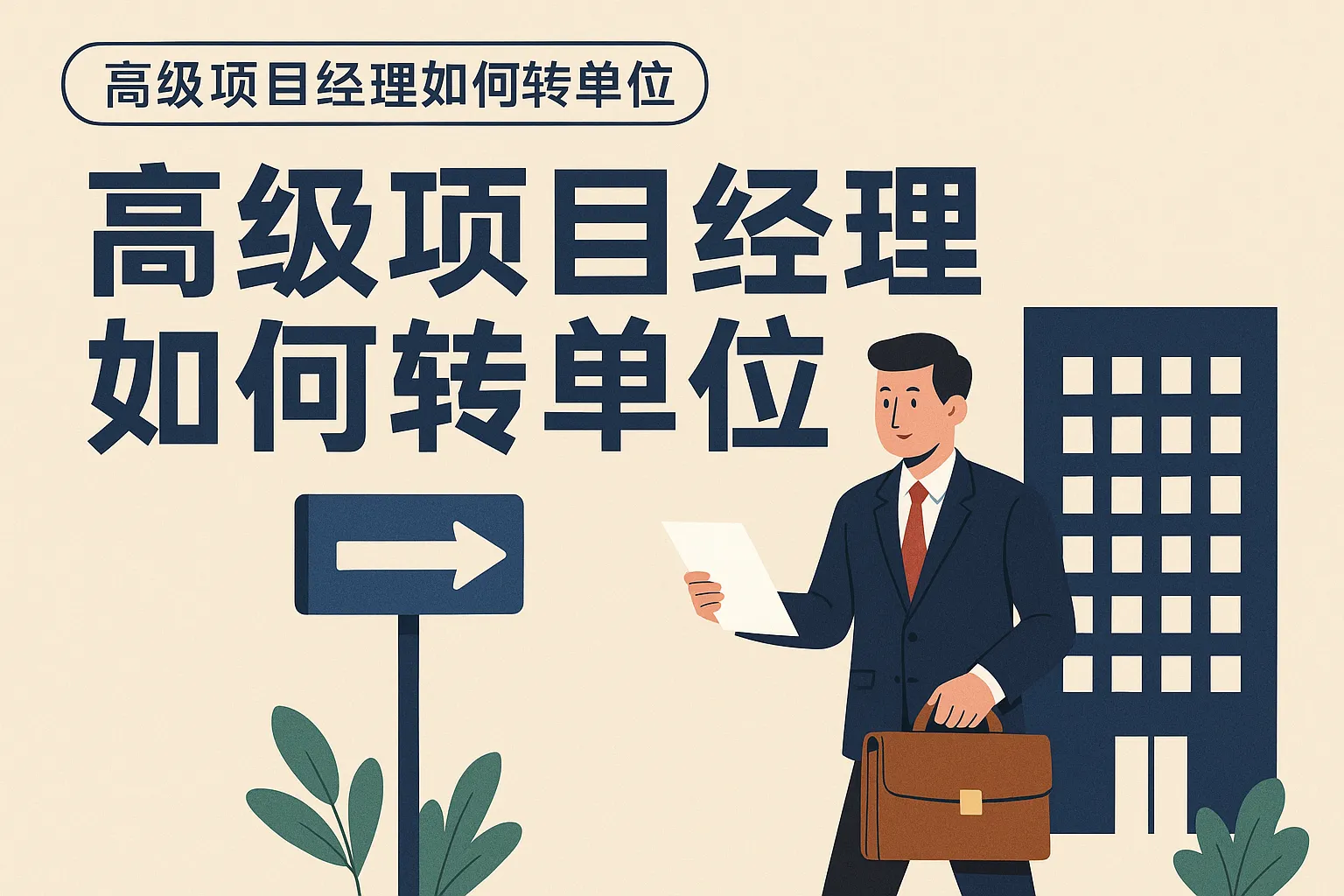 高级项目经理如何转单位