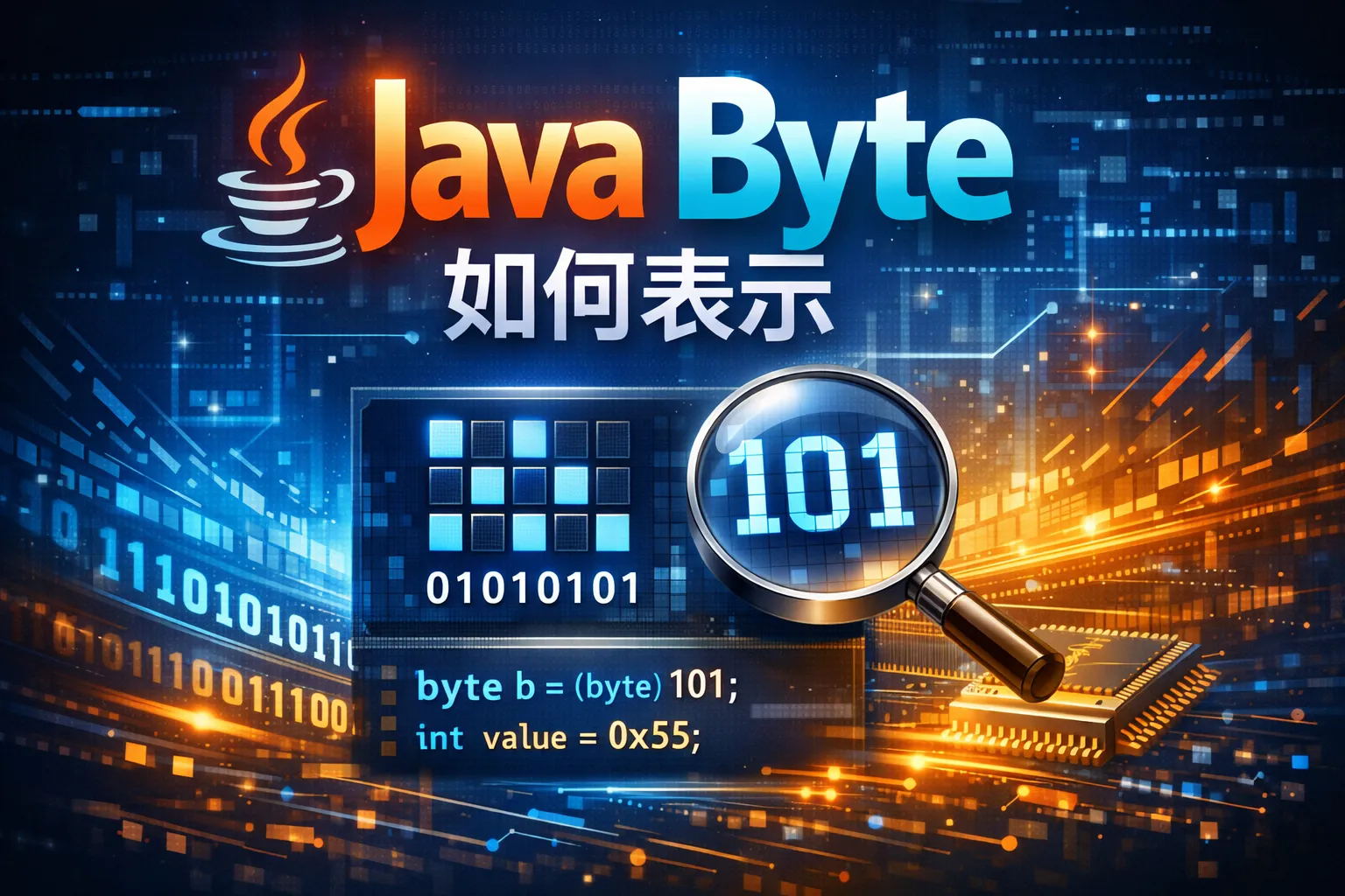 java byte如何表示