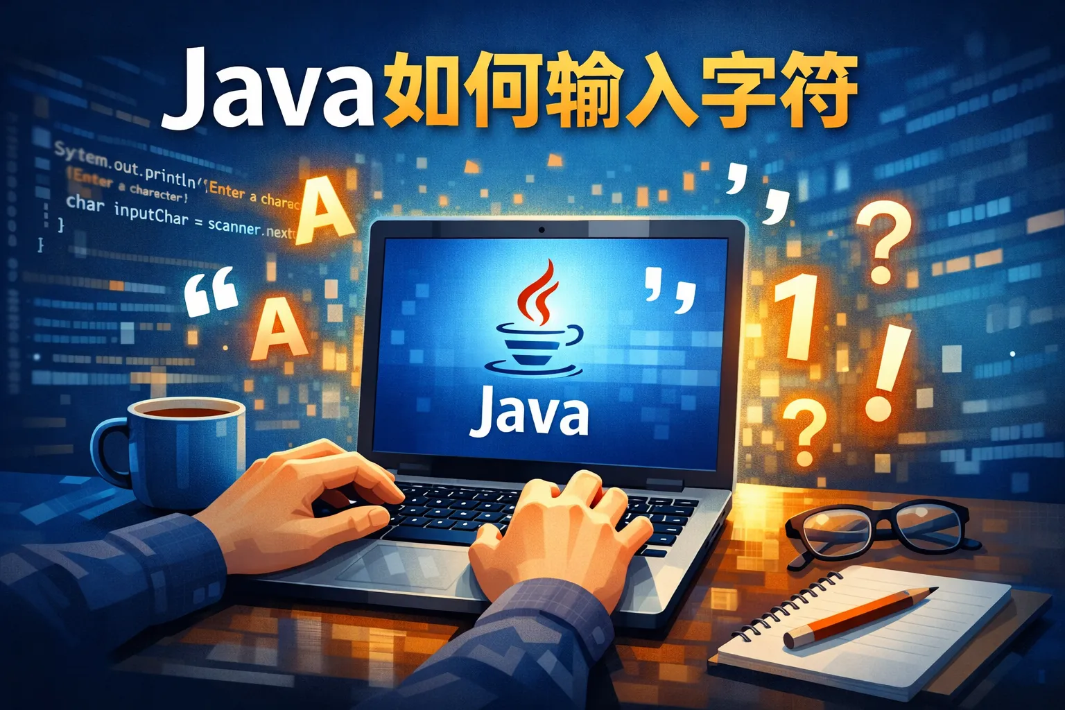 java如何輸入字符