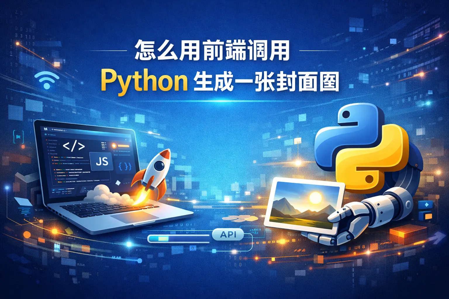 怎么用前端调用python