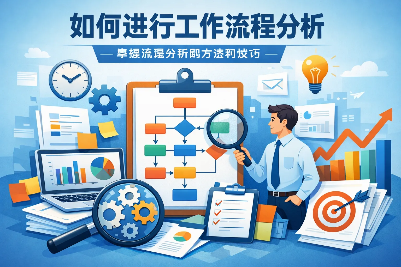 如何进行工作流程分析