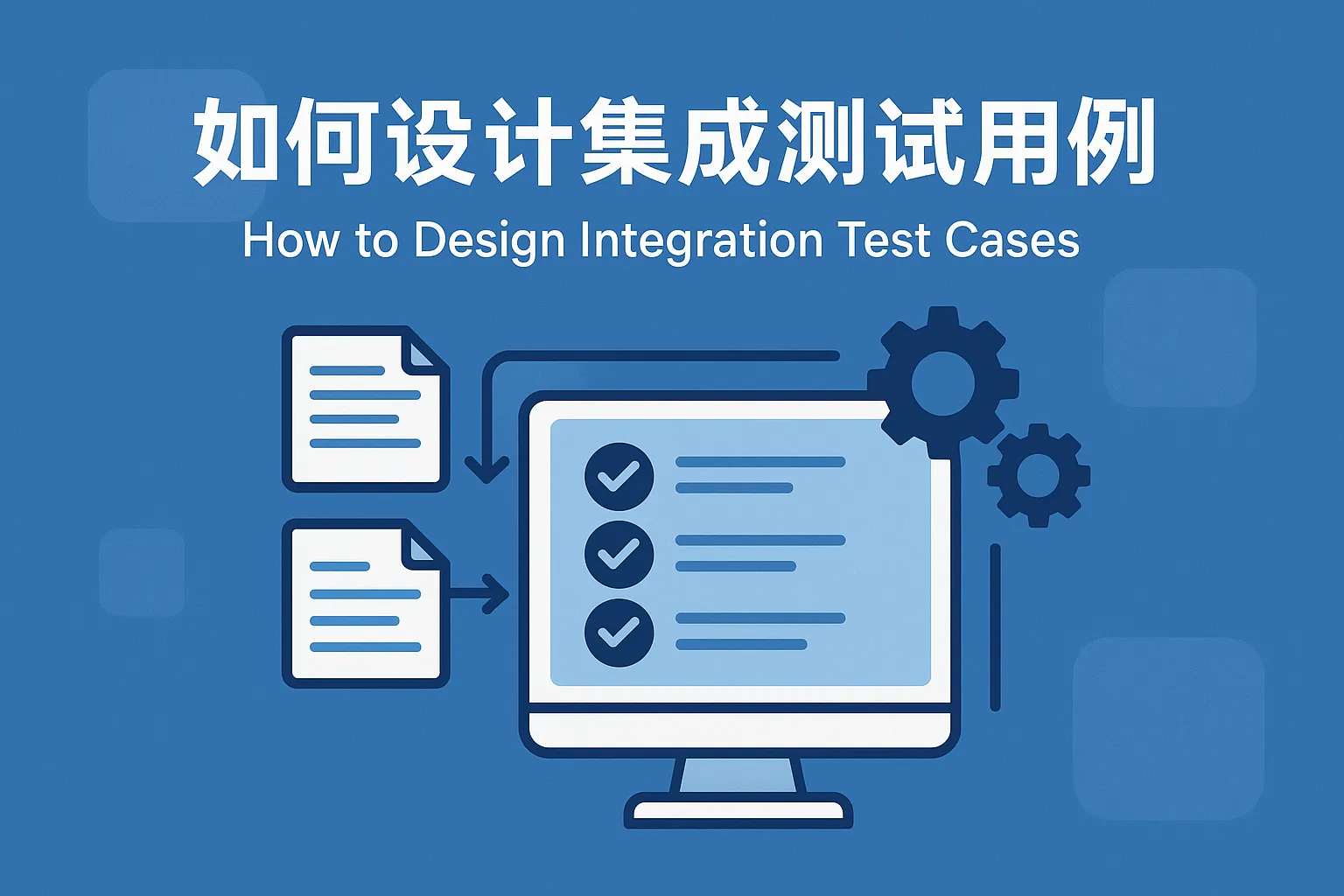 如何设计集成测试用例
